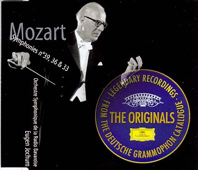 Wolfgang Amadeus MOZART symphonies n°39, 36 & 33
